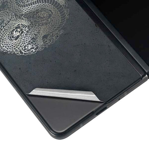 Chinese Black Dragon Galaxy Z Fold4 5G Skin